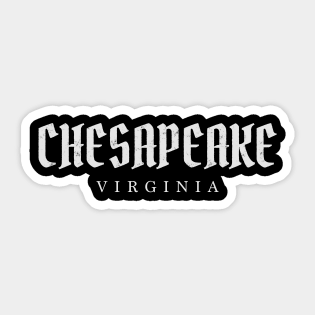 Chesapeake Sticker by pxdg